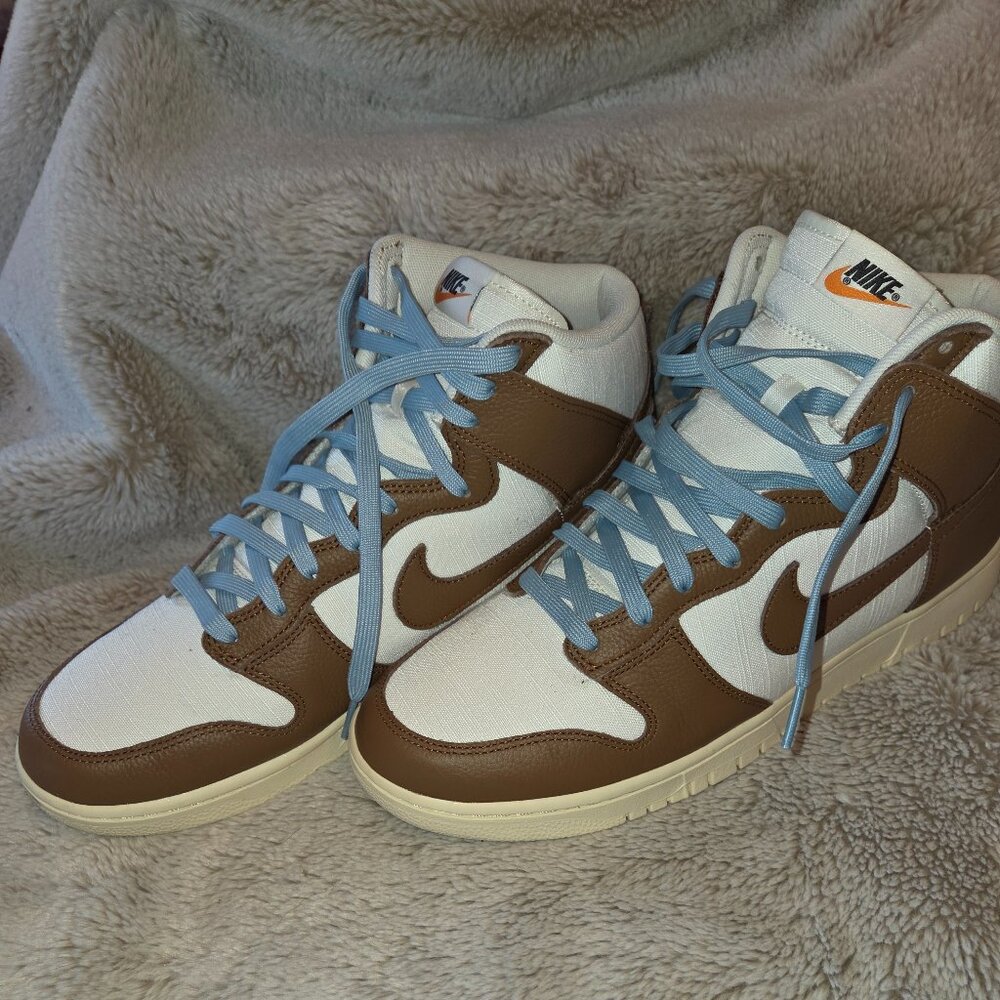 Nike Dunk High PRM Vintage Pecan Sail (DQ8800-200) - Men's sz 13